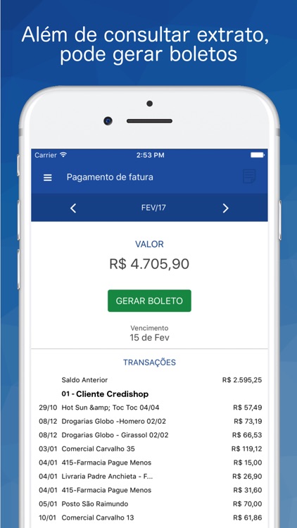 Cartões Credishop screenshot-3