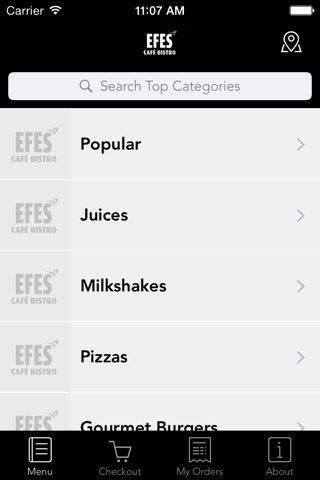 Efes Cafe Bistro Ordering App screenshot 2