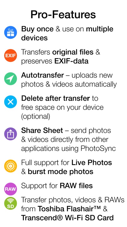 PhotoSync – transfer and backup photos & videos screenshot-4