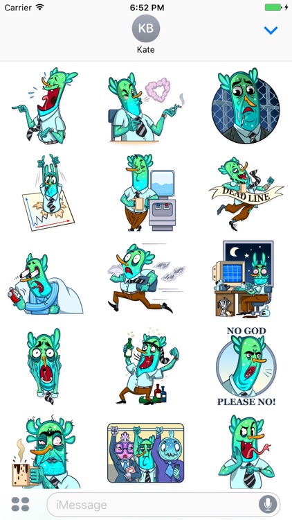 Office Clerk! Stickers