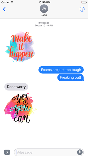 Animated Happy Quotes Stickers(圖3)-速報App