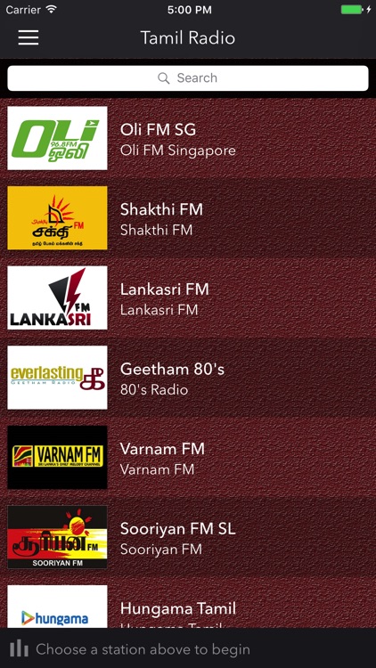 Tamil vaanoli Streaming FM Radio