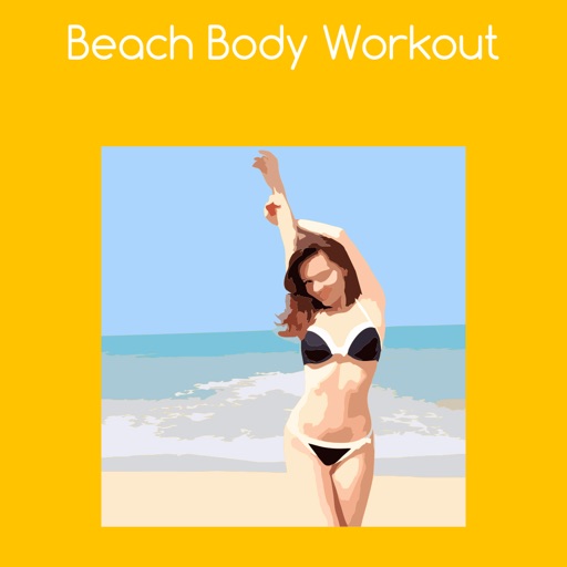 Beach body workout icon