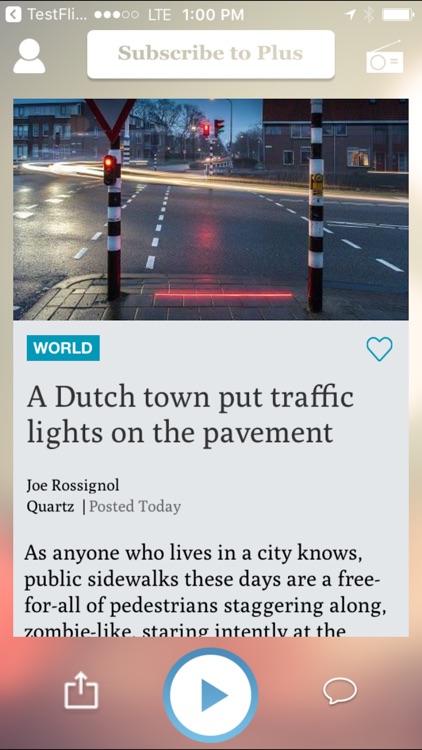 Newsbeat : Listen to news articles narrated daily screenshot-0