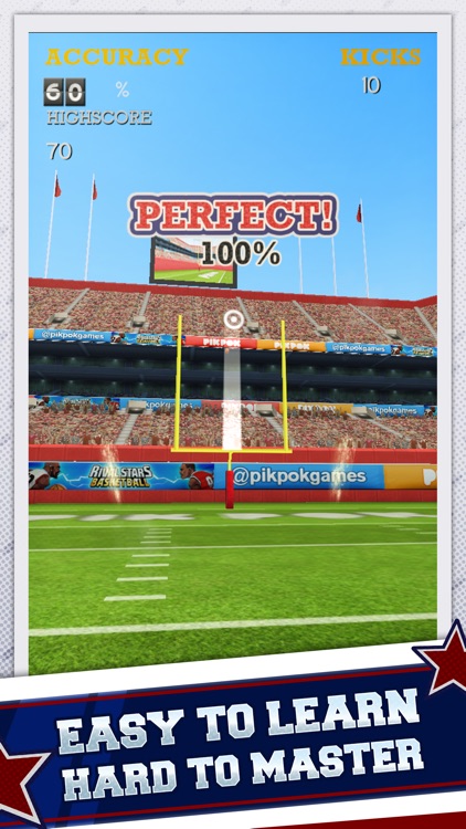 Flick Kick Field Goal Kickoff