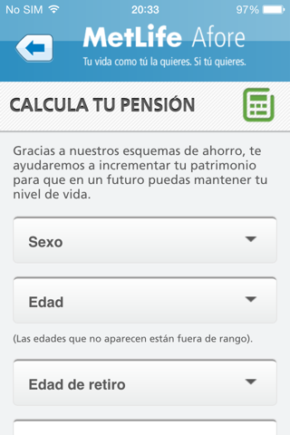 Metlife Afore Contigo screenshot 2
