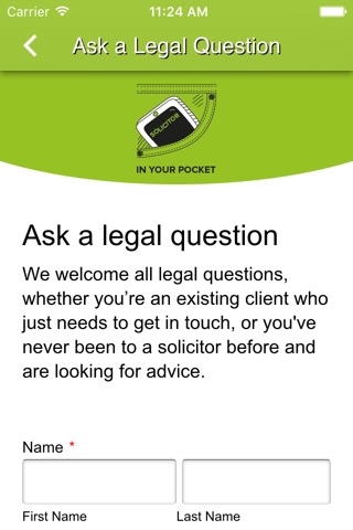 Solicitor In Your Pocket screenshot 2