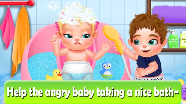 Newborn Angry Baby Boss - Baby Care Games(圖2)-速報App