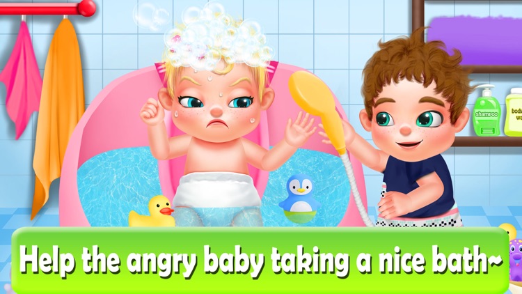 Newborn Angry Baby Boss - Baby Care Games