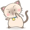 Simi the Siamese kitten 2 for iMessage Sticker