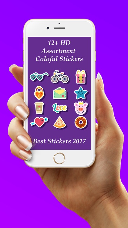 Assortment Colorful Stickers - TOP NEW 2017