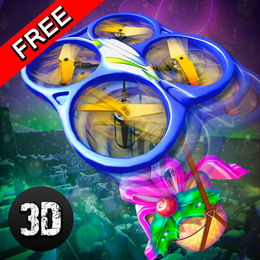 Get Christmas Cartoon Quadcopter Drone Simulator for iOS, iPhone, iPad Aso Report