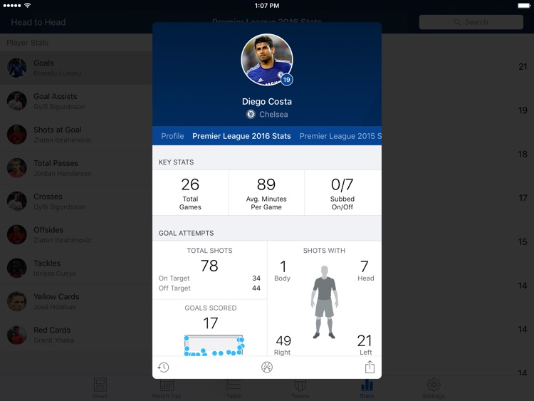 EPL Live for iPad: Soccer news screenshot-4