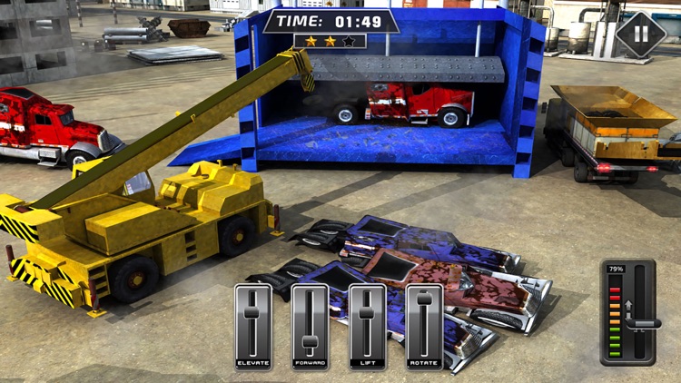 Monster Truck Crusher Crane Driving Simulator 3D screenshot-4