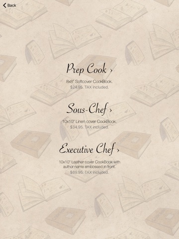JustCook - order own CookBook screenshot 3
