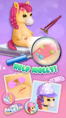 Game screenshot Pony Sisters Pet Hospital - Pink Horse Doctor hack