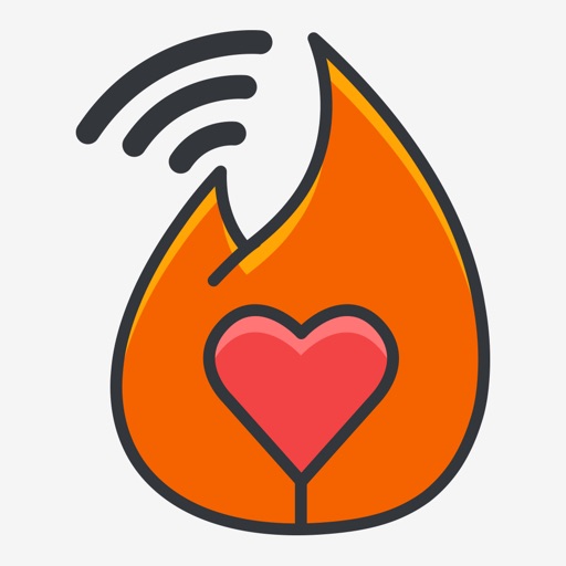 Hotspot for Tinder - Like 200 people with one tap icon