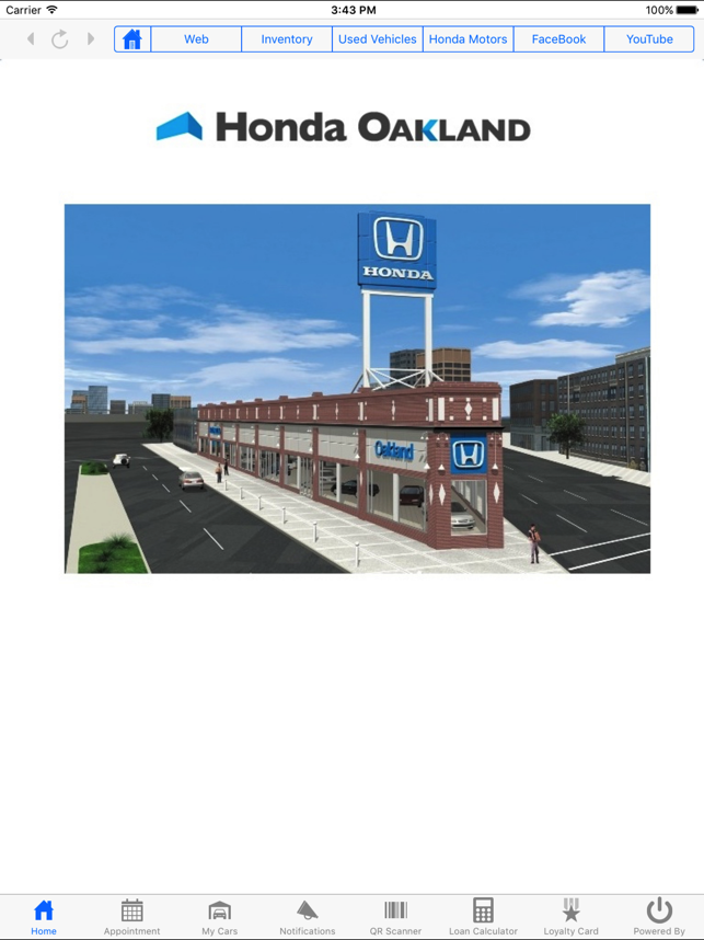 Honda Oakland For iPad