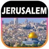 Jerusalem, Israel Offline Travel Map Guide