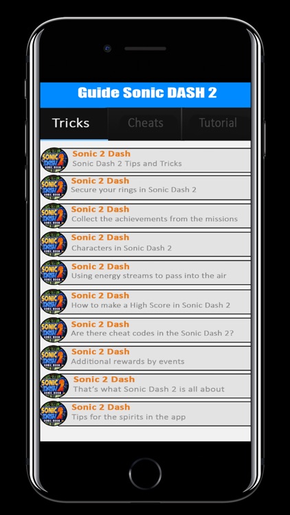 Guide for Sonic Dash 2