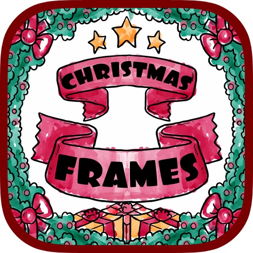 Christmas Photo Frames Editor Icon