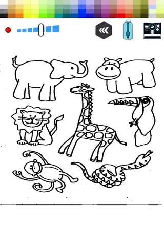 Animals Colorings Book for Kids Game screenshot 2