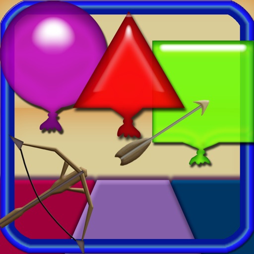 Shapes Pop Archery Game iOS App