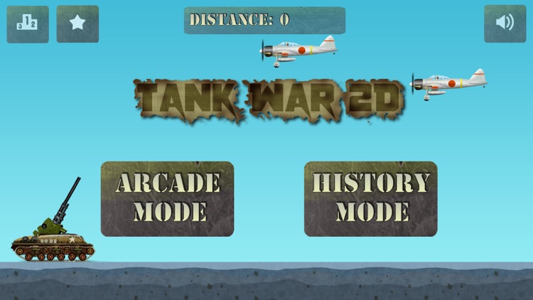 Tank War 2D