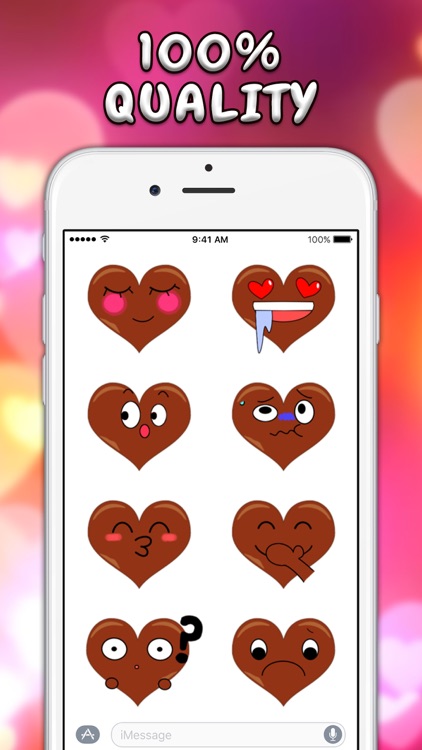 Heart Emoji Stickers