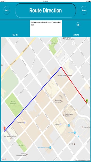 Charlotte NC USA Offline Map Navigation GUIDE(圖3)-速報App