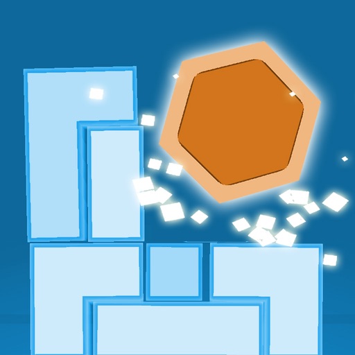 Hex Slash, Go Hit Tower of Blocks iOS App