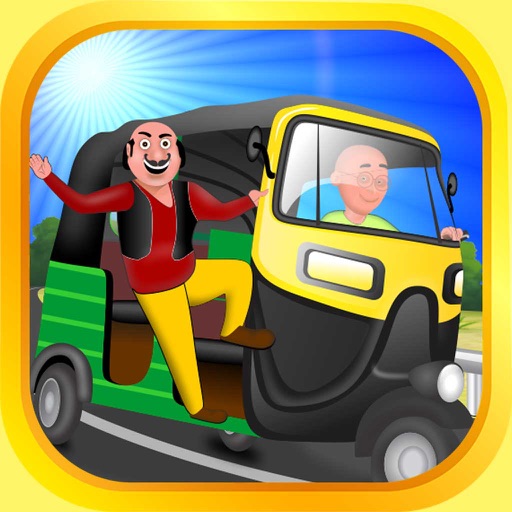 Auto Rickshaw Motu Modi Patlu Racing games iOS App