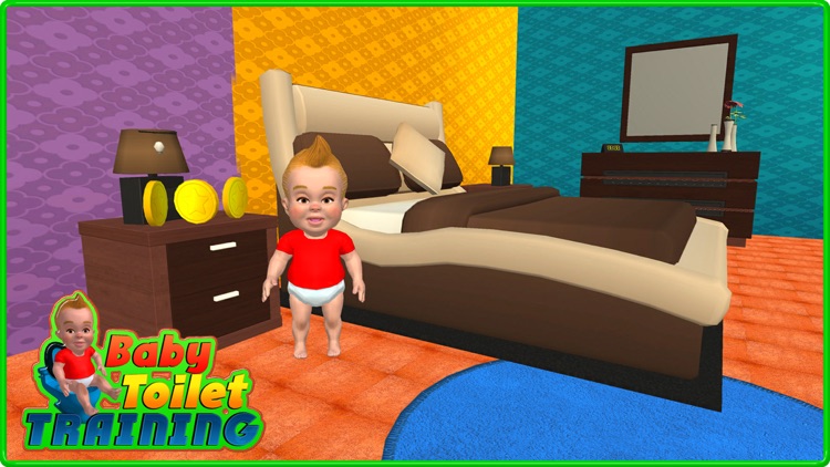 Baby Toilet Training Simulator 3D screenshot-3