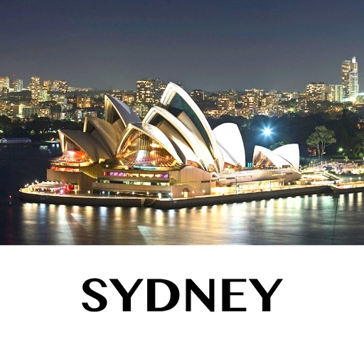 Sydney - holiday offline travel map icon