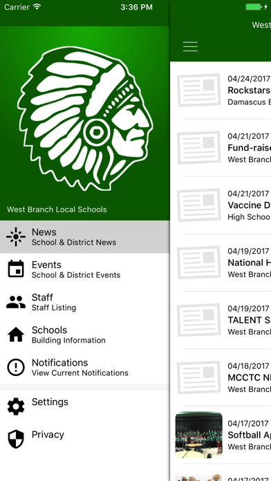 How to cancel & delete West Branch Local Schools from iphone & ipad 1