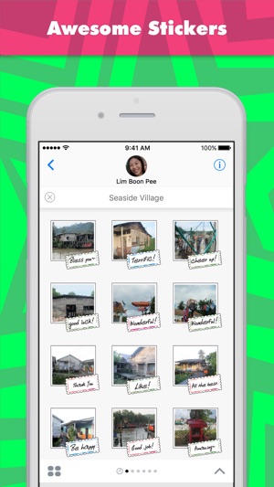 Seaside Village stickers by wenpei(圖1)-速報App