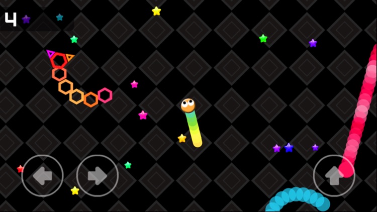 Snake War Battle Worm.io Slither Collect Stars