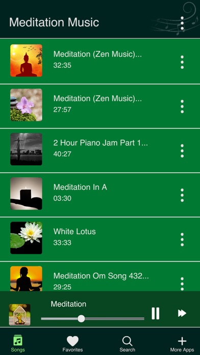 How to cancel & delete Meditation Music and Relaxing Sounds from iphone & ipad 1