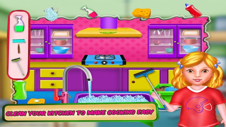 Kids House Cleaning Games screenshot-3