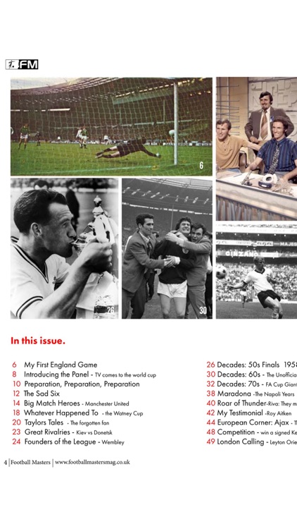 Football Masters - re-creating the magical footballing moments from a bygone era screenshot-3
