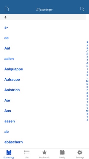 German etymological dictionary