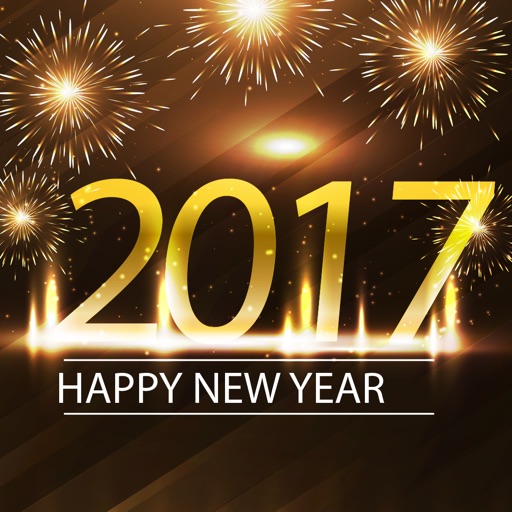 New Year Greetings Card & Frames