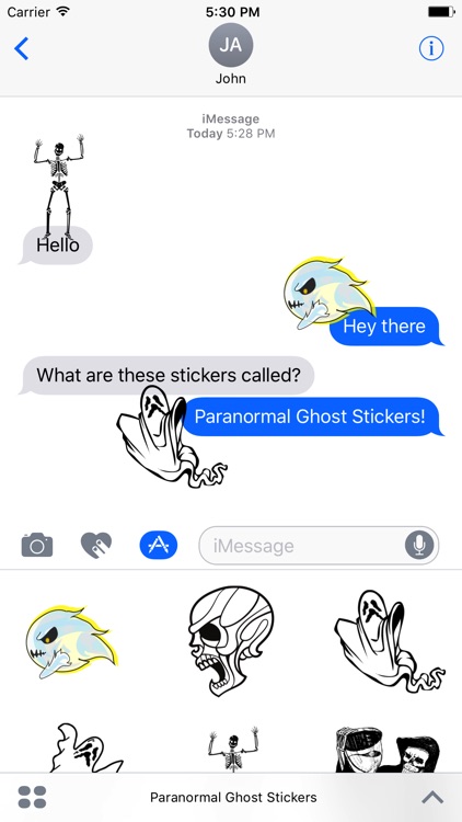 Paranormal Ghost Stickers