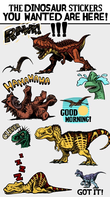 The Lost Planet of Dinosaurs Stickers