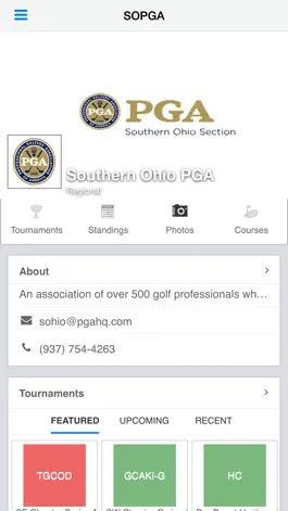 Game screenshot SOPGA - Southern Ohio PGA mod apk