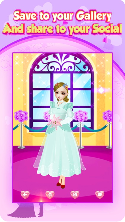 Wedding Dress Up Girls Salon Makeup Games screenshot-3