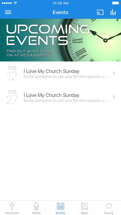 How to cancel & delete Mesa Baptist Church from iphone & ipad 3