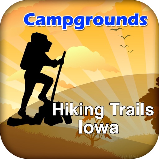 Iowa Campgrounds & Hiking Trails icon