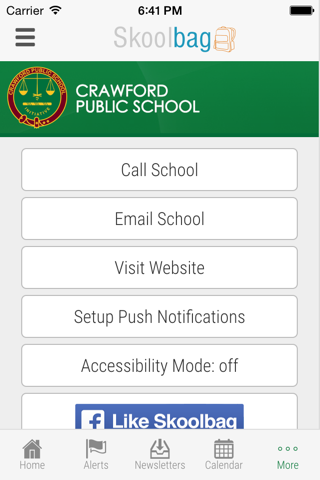 Crawford Public School - Skoolbag screenshot 4