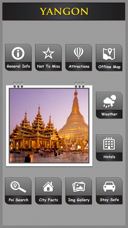 Yangon Offline Map City Guide